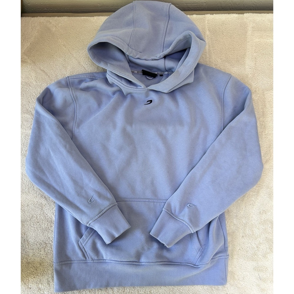Boxraw‎ Men's Hoodie Heavyweight Strike Logo Mens Size M Sweatshirt Lilac NWOT